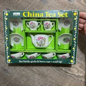 Chilton Toys China Tea Set 3338 Made in Japan NEW